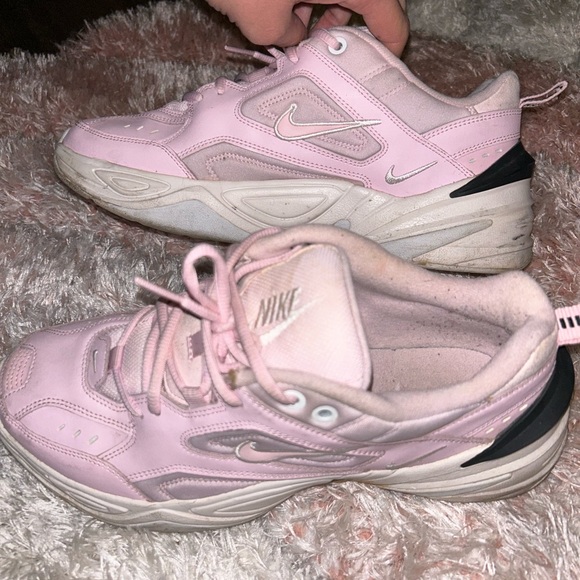 Nike Women M2K Tekno "Pink Foam" Phantom Chunky Shoes Sneakers Size 10 women’s - Picture 4 of 6